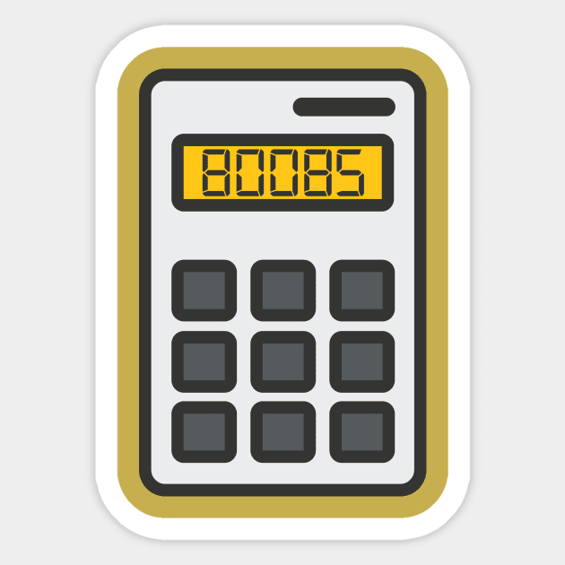 Calculator Boobs Sticker by mikevotava